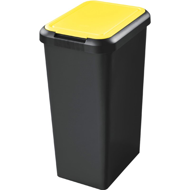 cep afvalscheiding prullenbak Touch & Lift, 45 liter, wit